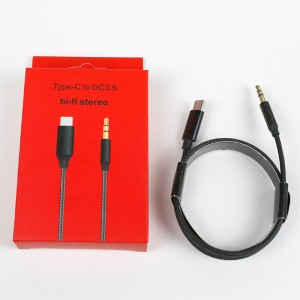 کابل AUX تایپ سی hi-fi Stereo