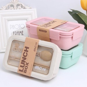 ظرف غذای ارگانیک با  چاپستیک لانچ باکس Lunch Box