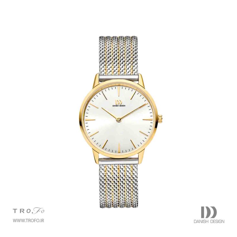 ساعت مچی عقربه ای زنانه دنیش دیزاین (Danish design) مدل IV65Q1251  Akilia Two-Tone Mesh Medium