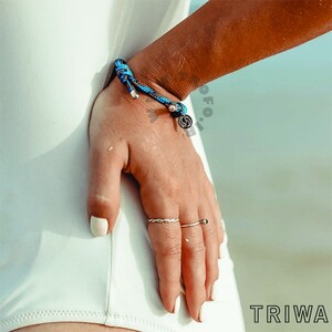 دستبد مردانه و زنانه تریوا مدل ocean Plastic Turquoise زنانه