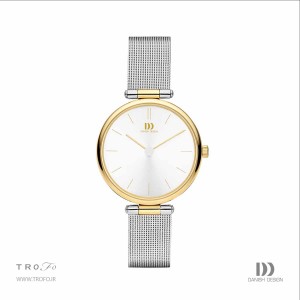 ساعت مچی عقربه ای زنانه دنیش دیزاین (Danish design) مدل IV65Q1269 Rosalyn Two-Tone Gold Mesh
