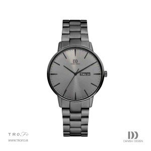 ساعت مچی عقربه ای مردانه دنیش دیزاین (Danish design) مدل IQ96Q1267 Akilia Day/Date All Grey Link