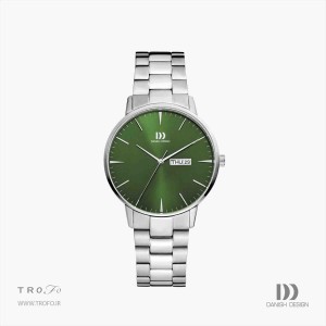 ساعت مچی عقربه ای مردانه دنیش دیزاین (Danish design) مدل IQ97Q1267  Akilia Day/Date Green Link