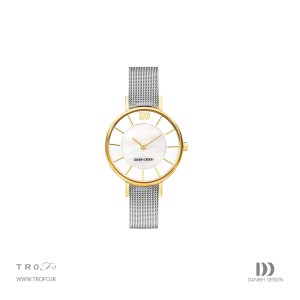 ساعت مچی عقربه ای زنانه دنیش دیزاین (Danish design) مدل IV65Q1167  Romo Mother of Pearl Two-Tone