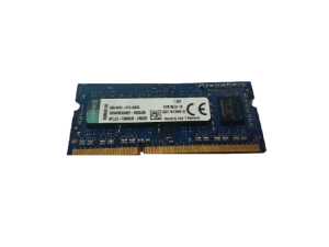رم لپ تاپ کینگستون ظرفیت 4 گیگابایت  CL 11 RAM 4GB DDR3L 12800S KINGSTONE کارکرده