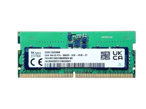 رم لپ تاپ هاینیکس مدل HMCG66AGBSA ظرفیت ۸ گیگابایت DDR5 فرکانس ۵۶۰۰ مگاهرتز CL40 کارکرده