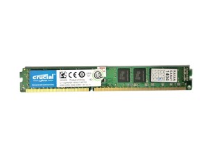 رم دسکتاپ 4گیگ DDR3 کرووشیال 1600 RAM CRUCIAL DDR3 1600MHz 4GB کارکرده