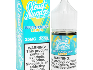 سالت بلو رزبری لیمو یخ کلود نوردز | Cloud Nurdz Iced Blue Raspberry Lemon