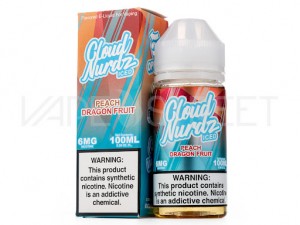 سالت هلو دراگون یخ کلود نوردز | Cloud Nurdz Iced  Peach Dragon Fruit