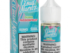 سالت گواوا پشن فروت یخ کلود نوردز | Cloud Nurdz Iced Guava Passionfruit