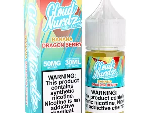 سالت موز دراگون بری یخ کلود نوردز | Cloud Nurdz Iced Banana Dragon Berry