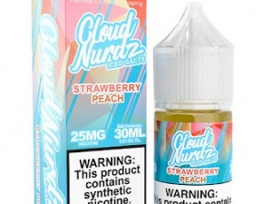سالت توت فرنگی هلو یخ کلود نوردز | Cloud Nurdz Iced Strawberry Peach