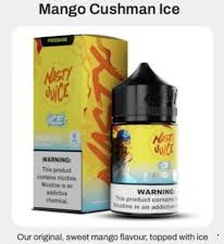 جویس انبه یخ کاشمن نستی Nasty Cush Man ICED Mango