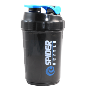 شیکر ورزشی مدل اسپایدر بتل(SPIDER BOTTLE) مدل مشکی