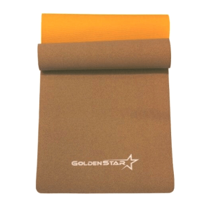 مت یوگا گلدن استار(GOLDENSTAR) مدل چوب پنبه ای