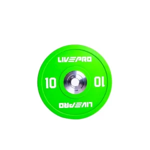 صفحه هالتر 10 کیلوگرمی لایو پرو ( LIVEPRO ) مدل رنگی در بسته 2 عددی کد CA2