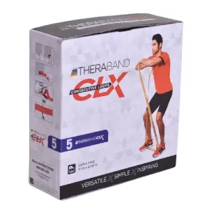 کش ایروبیک تراباند (Thera-band) مدل CLX-LEVEL 5