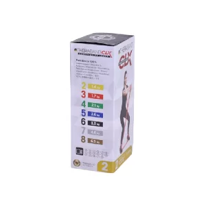 کش ایروبیک تراباند (Thera-band) مدل CLX- LEVEL 2 کد Z-01