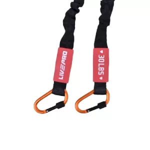 کش تمرین قلاب دار لایوپرو (LIVEPRO) مقاومت HEAVY کد U-4500