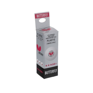 توپ پینگ پنگ BUTTERFLY مدل G40 بسته 3 عددی کد F-6293