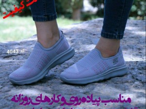 حراج کتونی پیاه روی دخترانه  مدل اسکیچرز  کد 4043  با ارسال رایگان