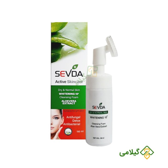 روش مصرف فوم پاک کننده آلوئه ورا سودا ( Sevda Cleansing Foam Aloevera )