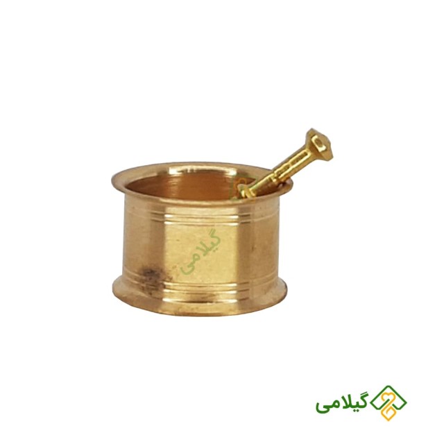 هاون زعفران کوب برنجی