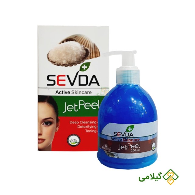 قیمت و خرید ژل لایه بردار جت پیل نمک دریا سودا (Sevda Sea Salt Jet Peel)