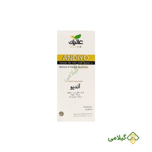 ترکیبات عرق پاکسازی صفرا آندیو عالیان (Alian Andiyo)