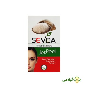 روش مصرف ژل لایه بردار جت پیل نمک دریا سودا (Sevda Sea Salt Jet Peel)