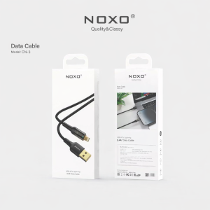 کابل تبدیل USB-A به Lightning نوکسو مدل CN-3 طول 1.2 متر | شارژ سریع 2.4 آمپر