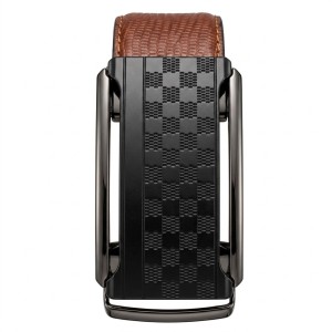 کمربند مردانه ریلی چرم طبیعی مدل Lizard Leather