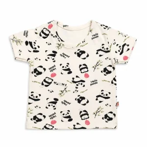 ست نوزادی پسرانه مدل Panda Smile