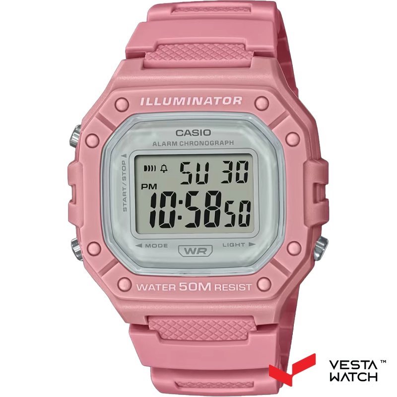 ساعت مچی مردانه و زنانه کاسیو CASIO مدل W-218HC-4AVDF