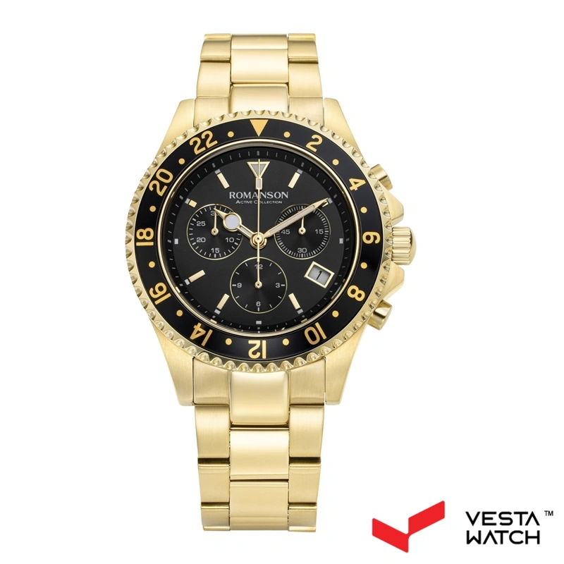 ساعت مچی مردانه رومانسون ROMANSONمدل AM0005HMGGA31G-BK