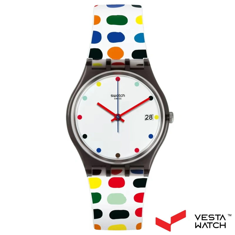 ساعت مچی زنانه سواچ SWATCH مدل GM417