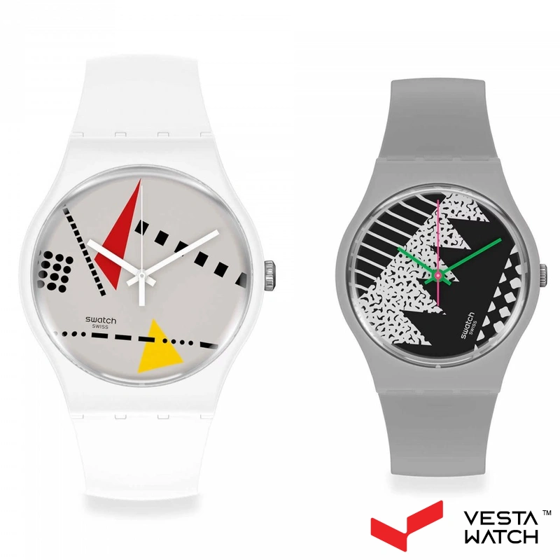 سِت ساعت مچی مردانه و زنانه سواچ SWATCH مدل SZS34