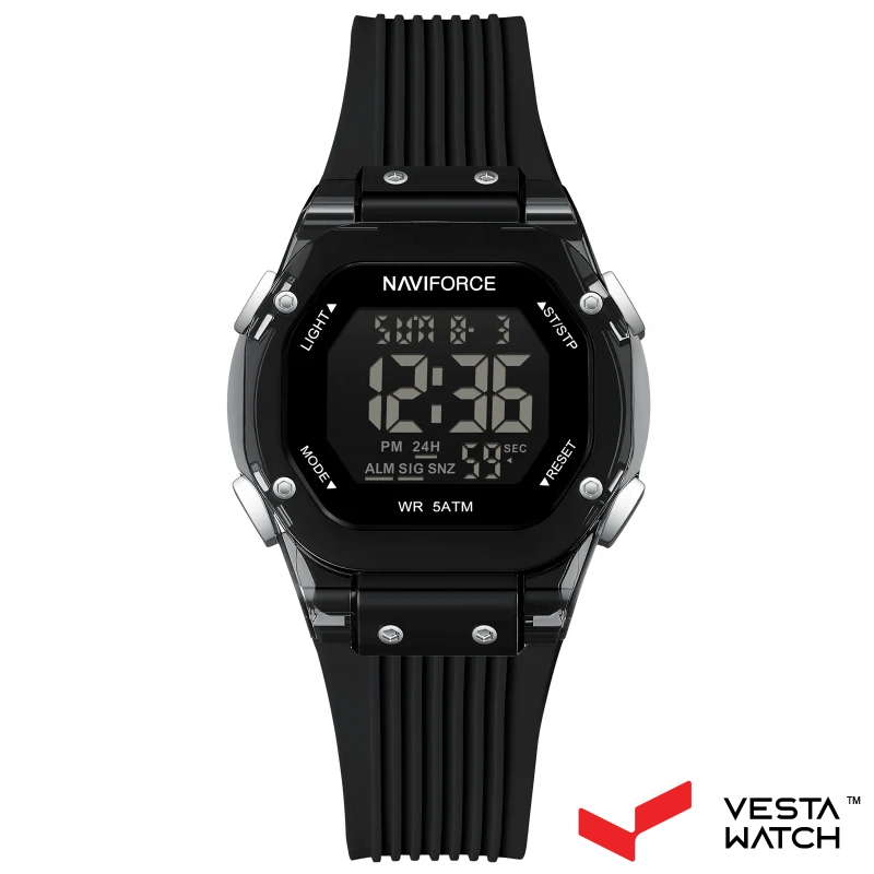 ساعت مچی زنانه نیوی فورس NAVIFORCE مدل NF6114 B/B