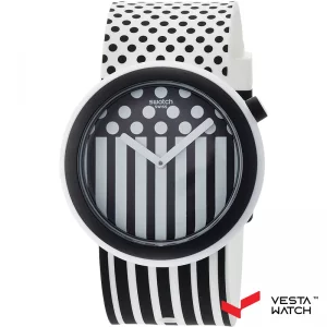ساعت مچی زنانه سواچ SWATCH مدل PNW101
