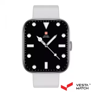 ساعت مچی هوشمند سوئیس میلیتاری SWISS MILITARY مدل  SM-WCH-ALPS4-SILF-GRYSS