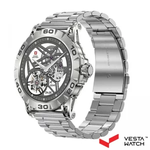 ساعت مچی هوشمند سوئیس میلیتاری SWISS MILITARY مدل SM-WCH-DOM2-M-SIL