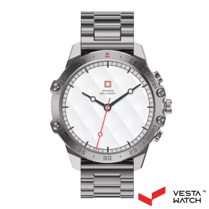 ساعت مچی هوشمند سوئیس میلیتاری SWISS MILITARY مدل SM-WCH-DOM5-SILFSILSTS