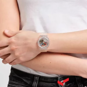 ساعت مچی مردانه و زنانه سواچ  SWATCH مدل SO28K100-S06