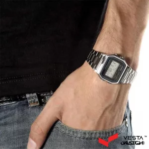 ساعت مچی مردانه و زنانه کاسیو CASIO مدل A158WA-1DF