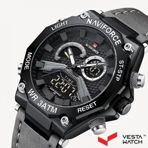 ساعت مچی مردانه نیوی فورس NAVI FORCE مدل NF9220 B/Y/BN