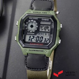 ساعت مچی مردانه کاسیو CASIO مدل AE-1200WHB-3B