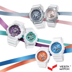 ساعت مچی زنانه کاسیو جی‌شاک CASIO G-SHOCK مدل GM-S2100WS-7ADR