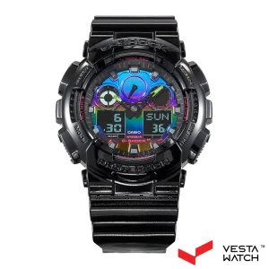 ساعت مچی مردانه کاسیو جی‌شاک CASIO G-SHOCK مدل GA-100RGB-1ADR