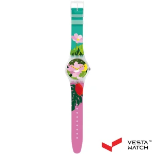 ساعت مچی زنانه سواچ SWATCH مدل SUOK132