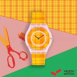 ساعت مچی زنانه سواچ SWATCH مدل SS08Z105